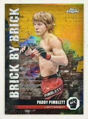 Paddy Pimblett [Gold Refractor] #BYB-13 Ufc Cards 2024 Topps Chrome UFC Brick by Brick Prices