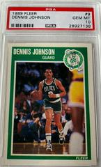 Dennis Johnson Basketball Cards 1989 Fleer Prices