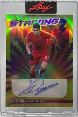 Luis Diaz Soccer Cards 2022 Leaf Vivid Striking Autographs Prices