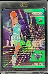 LaMelo Ball [Green Prizm] Basketball Cards 2020 Panini Prizm Instant Impact Prices