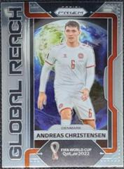 Andreas Christensen Soccer Cards 2022 Panini Prizm World Cup Global Reach Prices