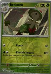 Breloom [Reverse Holo] Pokemon Temporal Forces Prices