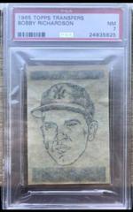 Bobby Richardson Baseball Cards 1965 Topps Transfers Prices