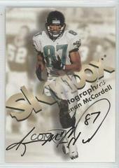 Keenan McCardell Football Cards 1998 Skybox Premium Autographics Prices