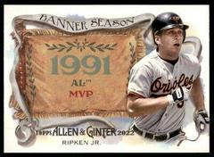 Cal Ripken Jr. Baseball Cards 2022 Topps Allen & Ginter Banner Seasons Prices