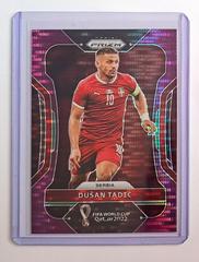 Dusan Tadic [Breakaway Purple] Soccer Cards 2022 Panini Prizm World Cup Prices