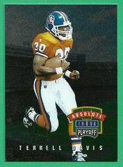 Terrell Davis Football Cards 1996 Playoff Absolute Prices