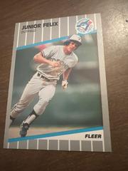 Junior Felix #U-69 Baseball Cards 1989 Fleer Update Prices