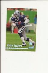 Deion Sanders [First Day Issue] #122 Football Cards 1999 Stadium Club Prices