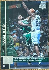 Antoine Walker [Game Dated] #6 Basketball Cards 1997 Upper Deck Prices