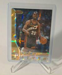 Gary Payton [Atomic Refractor] #22 Basketball Cards 1996 Bowman's Best Prices
