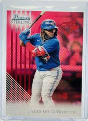 Vladimir Guerrero Jr. [Red] #ST-VG Baseball Cards 2022 Bowman Sterling Tek Prices
