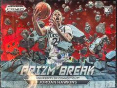 Jordan Hawkins [Red Ice] #4 Basketball Cards 2023 Panini Prizm Draft Picks Break Prices