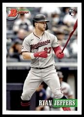 Ryan Jeffers #12 Baseball Cards 2021 Bowman Heritage Prices