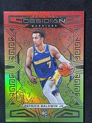Patrick Baldwin Jr. [Red Yellow Green Flood] #164 Basketball Cards 2022 Panini Obsidian Prices