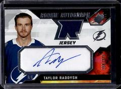 Taylor Raddysh #TR Hockey Cards 2021 SPx Rookie Auto Jersey Prices