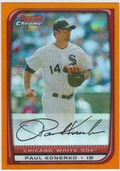 Paul Konerko [Refractor] Baseball Cards 2008 Bowman Chrome Prices