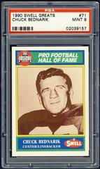 Chuck Bednarik #71 Football Cards 1990 Swell Greats Prices