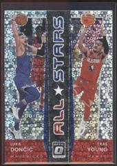 Luka Doncic, Trae Young [Holo Fast Break] Basketball Cards 2021 Panini Donruss Optic All Stars Prices