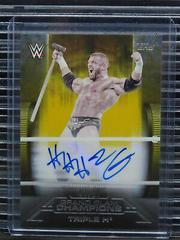 Triple H [Gold] Wrestling Cards 2021 Topps WWE Undisputed Grand Slam Champions Autographs Prices