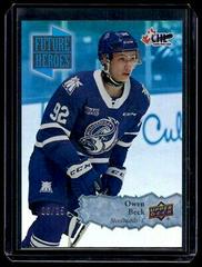 Owen Beck [Blue] Hockey Cards 2022 Upper Deck CHL Future Heroes Prices