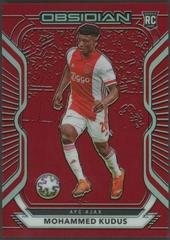 Mohammed Kudus [Red] Soccer Cards 2020 Panini Obsidian Prices