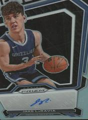 Jake LaRavia [Silver] #RP-JLM Basketball Cards 2022 Panini Prizm Rookie Penmanship Autographs Prices