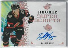 Parker Kelly Hockey Cards 2021 SPx Rookie Signatures Prices