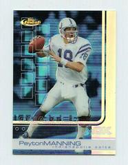 Peyton Manning [Refractor] Football Cards 2002 Topps Finest Prices