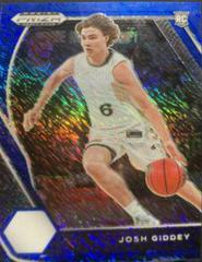 Josh Giddey [SP Variation Blue Shimmer Prizm] Basketball Cards 2021 Panini Prizm Draft Picks Prices