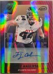 Troy Andersen [Autograph Artist Proof Emerald] Football Cards 2022 Panini Zenith Prices