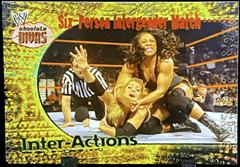 Six Person Intergender Match Wrestling Cards 2002 Fleer WWE Absolute Divas Inter Actions Prices