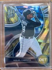 Miguel Cabrera [Gold] Baseball Cards 2022 Panini Chronicles Spectra Prices