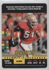Ken Norton Football Cards 1995 Panini Donruss Red Zone Prices