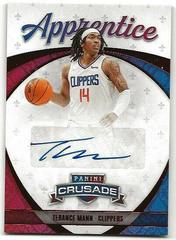 Terance Mann [Red] Basketball Cards 2021 Panini Chronicles Apprentice Signatures Prices