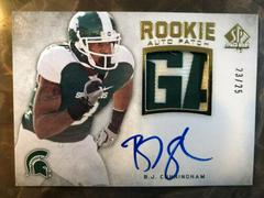 B.J. Cunningham [Autograph Patch Gold] #265 Football Cards 2012 SP Authentic Prices