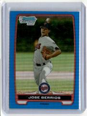 Jose Berrios [Blue Refractor] Baseball Cards 2012 Bowman Chrome Draft Picks & Prospects Prices