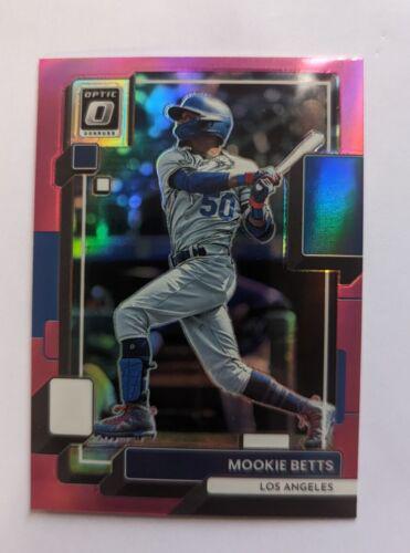 Mookie Betts [Pink] #184 Prices | 2022 Panini Donruss Optic | Baseball ...