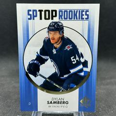 Dylan Samberg [Blue] #TR-36 Hockey Cards 2022 SP Authentic Top Rookies Prices