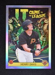 Henry Davis #ICFL-1 Baseball Cards 2022 Bowman Chrome It Came To The League Prices