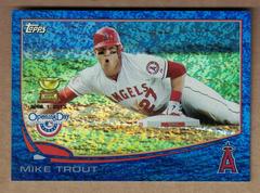 Mike Trout [Blue] #27 Baseball Cards 2013 Topps Opening Day Prices