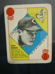 Herman Wehmeier Baseball Cards 1951 Topps Blue Back Prices
