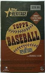 Retail Box Baseball Cards 2002 Topps Heritage Prices