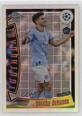 Julian Alvarez #YQ-28 Soccer Cards 2022 Topps Chrome UEFA Club Competitions Youthquake Prices