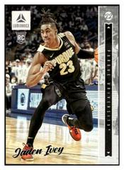 Jaden Ivey #37 Basketball Cards 2022 Panini Chronicles Draft Picks Luminance Prices