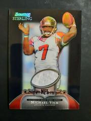 Michael Vick [Jersey Refractor] #BS-MV Football Cards 2006 Bowman Sterling Prices