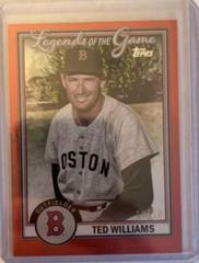 Ted Williams [Red] #LG-10 Baseball Cards 2023 Topps Legends of the Game Prices