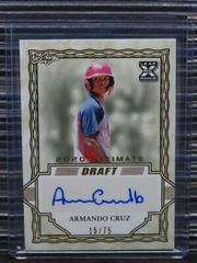 Armando Cruz [Gold] #BA-AC2 Baseball Cards 2020 Leaf Ultimate Autographs Prices