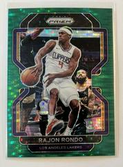 Rajon Rondo [Green Pulsar Prizm] Basketball Cards 2021 Panini Prizm Prices