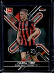 Florian Wirtz [Black Wave] Soccer Cards 2021 Topps Finest Bundesliga Prices